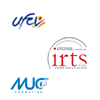 Logo UFCV, logo IRTS, logo MUC